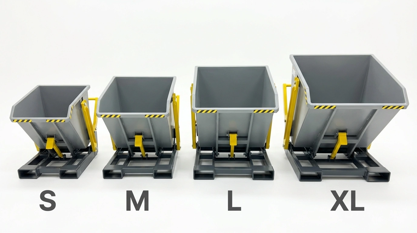 حاوية قلابة ذاتية